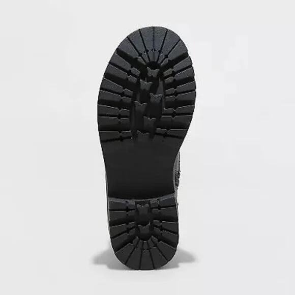 Girls Zara Combat Boot NEW Size 1 - Picture 3 of 6